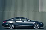 Kicherer Mercedes-Benz CLS 500 viertüriges Coupe V8 Biturbo RS Power Converter Seite Ansicht