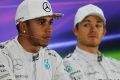2014 war das Verhältnis zwischen Lewis Hamilton und Nico Rosberg oft angespannt
