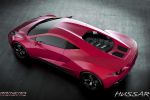 Arrinera Hussarya Polen 6.2 V8 Supersportwagen Lee Noble Heck Seite Ansicht