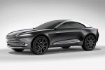 Aston Martin DBX Concept Crossover Luxus GT Elektroantrieb Elektromotor KERS Lithium-Sulphur-Zellen Front Seite
