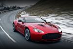 Aston Martin V12 Zagato Vantage Serie Straßenwagen Straßenversion Racer Serienversion Front Seite Ansicht