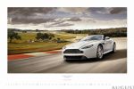 Aston Martin V8 Vantage S Roadster Kalender 2012 Rene Staud Front Ansicht