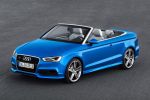 Audi A3 Cabriolet 2014 1.4 1.8 TFSI 2.0 TDI Turbo Comfort Auto Dynamic Cylinder on Demand COD Individual Efficiency Attraction Ambition Ambiente S tronic MMI Touch Navigation plus WLAN Internet ACC Adaptive Cruise Control Active Lane Assist Pre Sense Drive Select Magnetic Ride Premium Kompaktklasse Front Seite