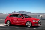 Audi A3 e-tron Kompakt Plug-in-Hybrid 1.4 TFSI Benziner Elektromotor MMI Touchscreen Lithium Ionen Batterie Boosten Segeln Front Seite Ansicht