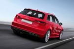 Audi A3 e-tron Kompakt Plug-in-Hybrid 1.4 TFSI Benziner Elektromotor MMI Touchscreen Lithium Ionen Batterie Boosten Segeln Heck Ansicht