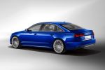 Audi A6 L e-tron Langversion China Plug-in-Hybrid 2.0 TFSI Benziner Elektromotor Tiptronic Lithium Ionen Batterie Boosten EV Charge Segeln Heck Seite