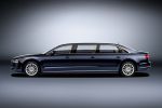 Audi A8 L Extended Langversion Stretch-Limousine 3.0 V6 quattro Allrad Tiptronic Valcona XXL Luxus Limousine Seite