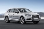 Audi Q7 e-tron 2.0 TFSI quattro SUV Benzin Plug-in-Hybrid Elektromotor Tiptronic Lithium Ionen Batterie Boosten EV Charge Segeln All-in-Touch Drive Select Efficiency Comfort Auto Dynamic Individual Offroad Virtuelles Virtual Cockpit MMI Navigation Plus MMI Touchpad Audi Connect WLAN Internet Smartphone Apps Tablet Front Seite