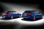 Audi RS4 Avant Nogaro Selection Kombi Allrad quattro 4.2 V8 Blau RS2 Audi Drive Select Siebengang S Tronic Dynamic Ride Control DRC Heck Seite