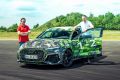 Was der neue Audi RS3 2022 im Grenzbereich drauf hat, testen Christian Brinkmann (li.) und der Rennfahrer Frank Stippler (re.).