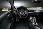 Audi Sport quattro Concept Allrad Matrix LED Plug-in-Hybrid 4.0 V8 Biturbo COD Cylinder on Demand EV Performance Race Boost MMI Interieur Innenraum Cockpit