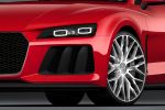 Audi Sport quattro Laserlight Concept Allrad Sportwagen Laserlicht Laserfernlicht Matrix LED Plug-in-Hybrid 4.0 V8 Biturbo COD Cylinder on Demand EV Performance Race Boost MMI Touchpad Front