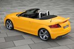 Audi TTS Roadster Competition Imolagelb 2.0 TFSI Heck Seite