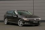 VW Volkswagen Passat Variant B8 Kombi 2014 2.0 BiTDI Turbodiesel Tuning Leistungssteigerung Sportfedern Gewindefahrwerk Felgen Rad Auspuffanlage Sportschalldämpfer Stabilisatoren Front Seite