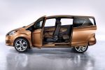 Ford B-Max Concept Kleinwagen Minivan 1.0 EcoBoost Dreizylinder Seite Ansicht