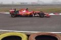Bei mäßigem Wetter spulte Giovinazzi seine ersten Formel-1-Runden ab