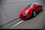 Alfa Romeo MiTo 1,4 TB 16V Test - Front Seite Ansicht vorne seitlich 