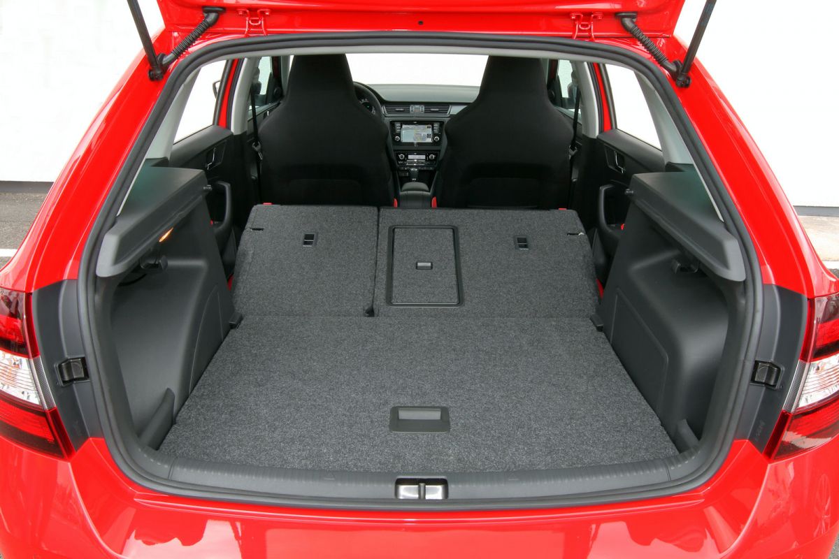 Kofferraum Skoda Rapid Spaceback