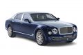 Bentley Birkin Mulsanne in der Lackierung ''Dark Sapphire'' und 'Fountain Blue''