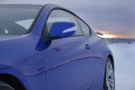 Hyundai Genesis Coupé Test - Seite Ansicht seitlich blau Farbe Lack Lackierung Spiegel