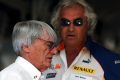 Bernie Ecclestone glaubt nicht, dass Flavio Briatore wieder ein F1-Team führen wird.