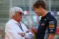 Bernie Ecclestone und Sebastian Vettel verstehen sich durchaus gut