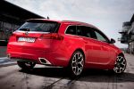 Opel Insignia OPC Unlimited Sports Tourer Kombi Opel Performance Center 2.8 V6 Turbo Vmax High Performance FlexRide Heck Seite Ansicht