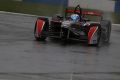 Die Formel E kennt Regen bislang vor allem aus den Testfahrten in Donington
