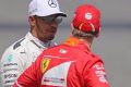 Von Versöhnung bislang keine Spur: Lewis Hamilton und Sebastian Vettel