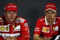 Kimi Räikkönen und Sebastian Vettel werden wohl auch 2018 für Ferrari fahren