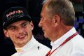 Max Verstappen und Helmut Marko sind happy über den neuen Formel-1-Vertrag