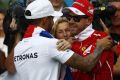 Sebastian Vettel kann Lewis Hamilton zu seinem WM-Titel nur gratulieren