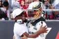 Lewis Hamilton und sein Halbbruder Nicolas: ein ganz starkes Team