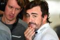 Fernando Alonso hatte ausreichend Grund, sich am Kopf zu kratzen