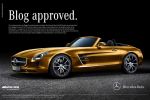 Blogger Auto Award 2012 Mercedes-Benz SLS AMG Roadster Supersportwagen 6.3 V8  