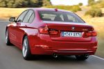 BMW 3er F30 Sport Line 6. Generation Efficient Dynamics Connected Drive Twin Power Turbo 328i 335i 320d 320i 318d 316d Eco Pro DSC DTC CBC DBC PDC Surround Side View RTTI Heck Ansicht