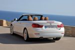 BMW 4er Cabrio Luxury Line Air Curtain Air Breather Klappdach 435i 428i 420d Reihensechszylinder Vierzylinder Active Cruise Control Active Protection Driving Assistant Heck
