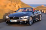 BMW 4er Cabrio M-Sportpaket Air Curtain Air Breather Klappdach 435i 428i 420d Reihensechszylinder Vierzylinder Active Cruise Control Active Protection Driving Assistant Front