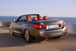 BMW 4er Cabrio M-Sportpaket Air Curtain Air Breather Klappdach 435i 428i 420d Reihensechszylinder Vierzylinder Active Cruise Control Active Protection Driving Assistant Heck