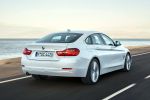 BMW 4er Gran Coupe Luxury Line Air Curtain Air Breather 435i 428i 420i 420d 418d xDrive Allrad Reihensechszylinder Vierzylinder ConnectedDrive Internet App Active Cruise Control Active Protection Driving Assistant Heck