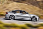 BMW 4er Gran Coupe M-Sportpaket Air Curtain Air Breather 435i 428i 420i 420d 418d xDrive Allrad Reihensechszylinder Vierzylinder ConnectedDrive Internet App Active Cruise Control Active Protection Driving Assistant Seite
