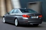 BMW 5er Limousine F10 Efficient Dynamics 520i 523i 528i 535i 550i 525d 530d 535d Twin Power Turbo Reihensechszylinder Vierzylinder Achtzylinder Heck Seite Ansicht