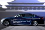 BMW Brilliance 5er Langversion Plug-in-Hybrid China Elektromotor Twin Power Turbo New Energy Vehicle Seite Ansicht