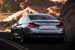 BMW Concept 4er Coupe AirCurtain AirBreather Heck Ansicht