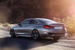 BMW Concept 4er Coupe AirCurtain AirBreather Heck Seite Ansicht