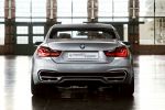 BMW Concept 4er Coupe AirCurtain AirBreather Heck Ansicht