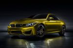 BMW Concept M4 Coupe Performance Sportwagen Sportler Air Curtain Air Breather Carbon Front Seite