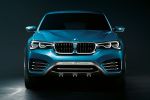 BMW Concept X4 SUV Coupe SAV Sports Activity Coupe Front Ansicht