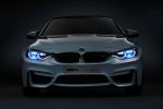 BMW M4 Concept Iconis Light Laserlicht OLED Organic Light Night Vision Nacht 3.0 TwinPower Turbo Reihensechszylinder M Performance Frontscheinwerfer