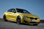 BMW M4 Coupe 2014 Performance Sportwagen Sportler 3.0 TwinPower Turbo Reihensechszylinder Air Curtain Air Breather Carbon Drivers Package Launch Control Smokey Burnout Stability Clutch Control DSC Laptimer App Driving Assistant Plus Connected Drive Front Seite